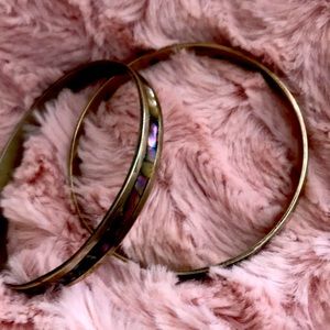 Two bracelets with cool cool designs